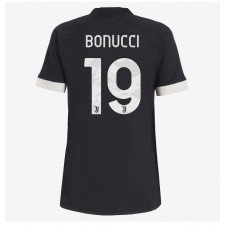 Juventus Leonardo Bonucci #19 Tredjedrakt Kvinner 2023-24 Kortermet